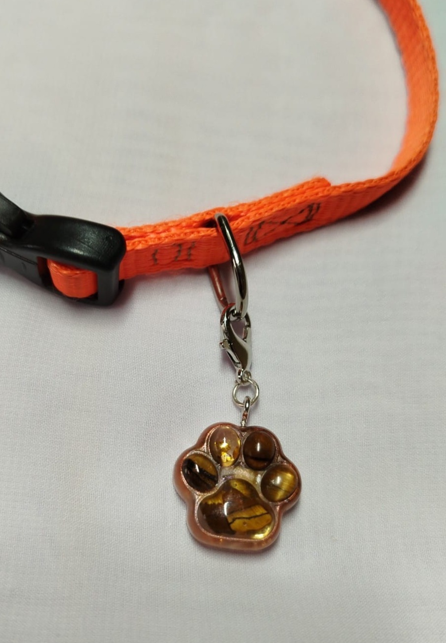 Orgonitový přívěsek na obojek pro mazlíčky ,klíčenky ve tvaru lebky