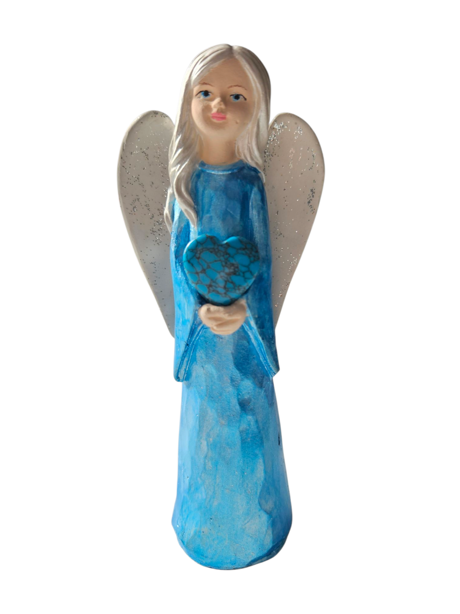 Andělky 15,5 cm s přírodním minerálem