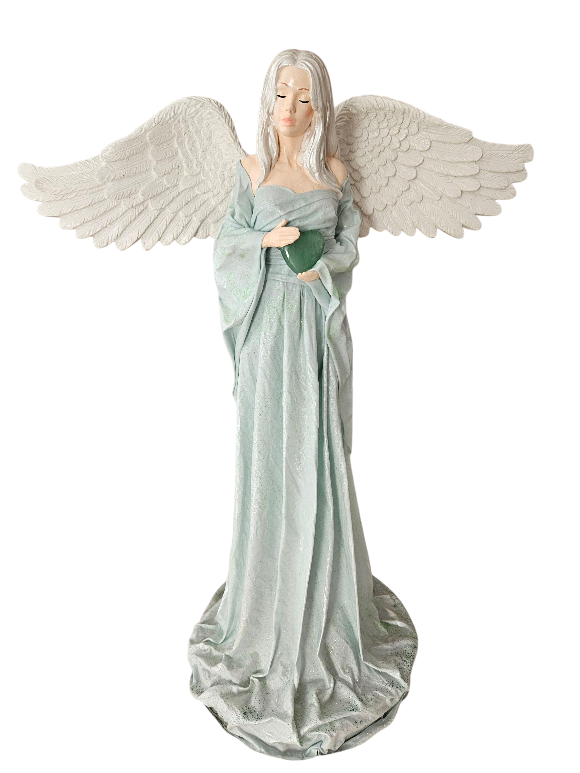 Andělka volně stojící  s minerálem