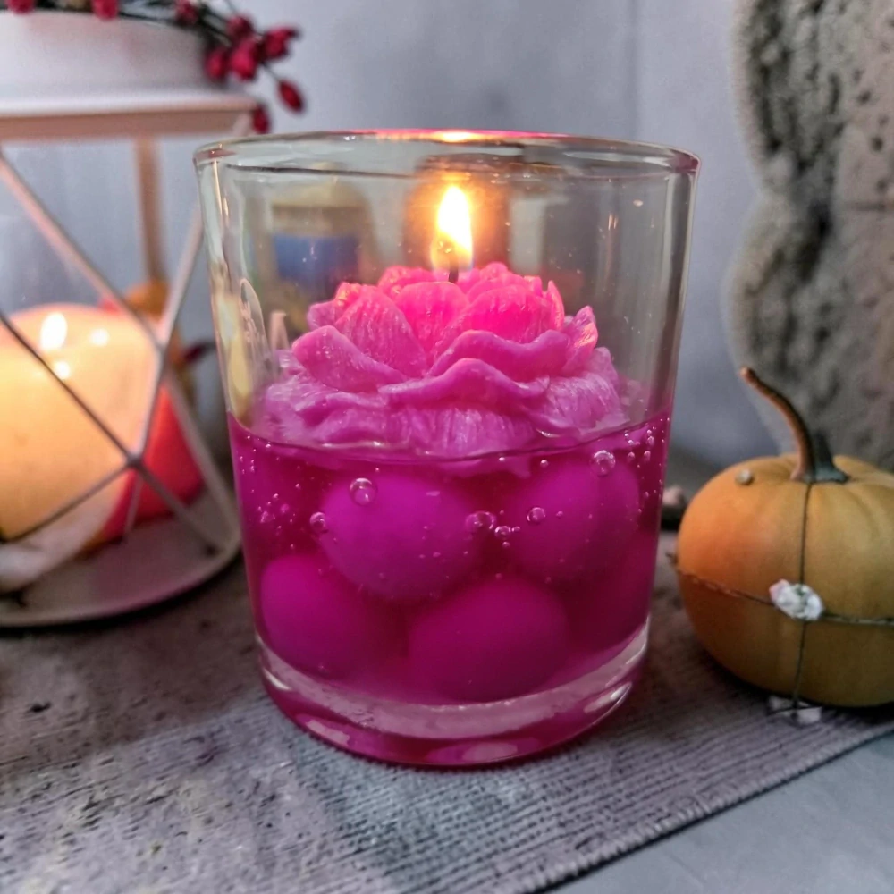 Ručně odlévaná sójová svíčka 200 ml – Arabian Rose Oud | Sójový a gelový vosk