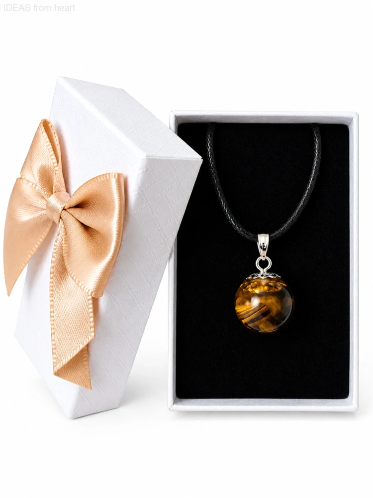 Orgonitová kulička s tygřím okem – amulet síly a ochrany