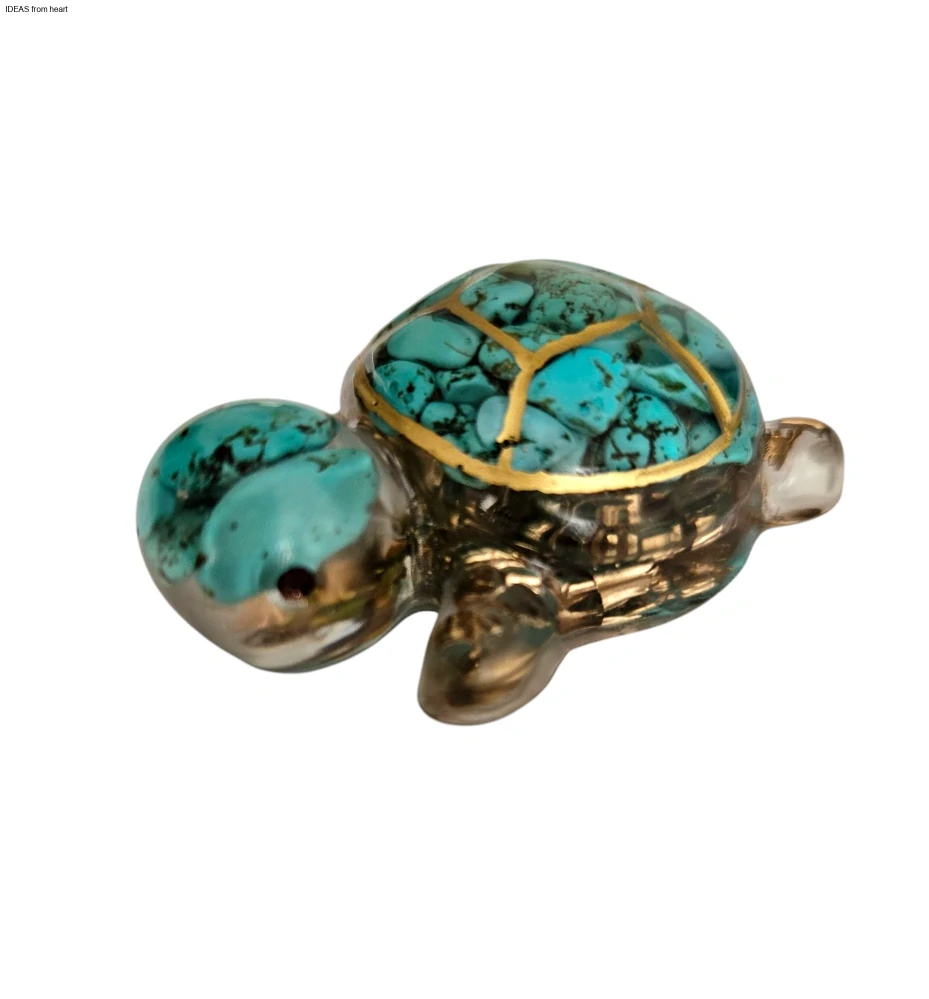 Orgonitová želvička s Tyrkenitem