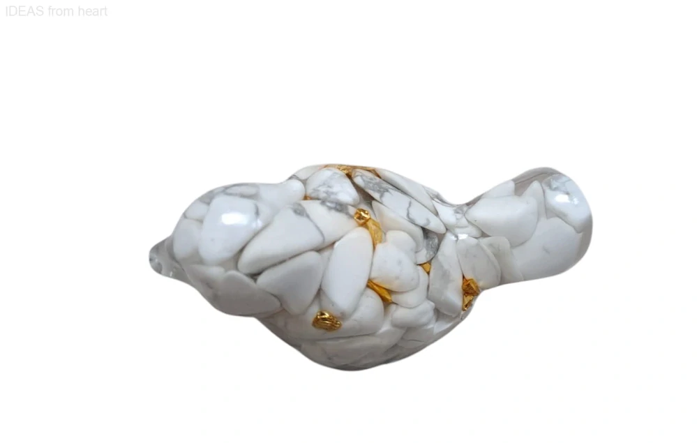  Orgonitový ptáček „Strážce klidu a sebelásky“ – s magnezitem