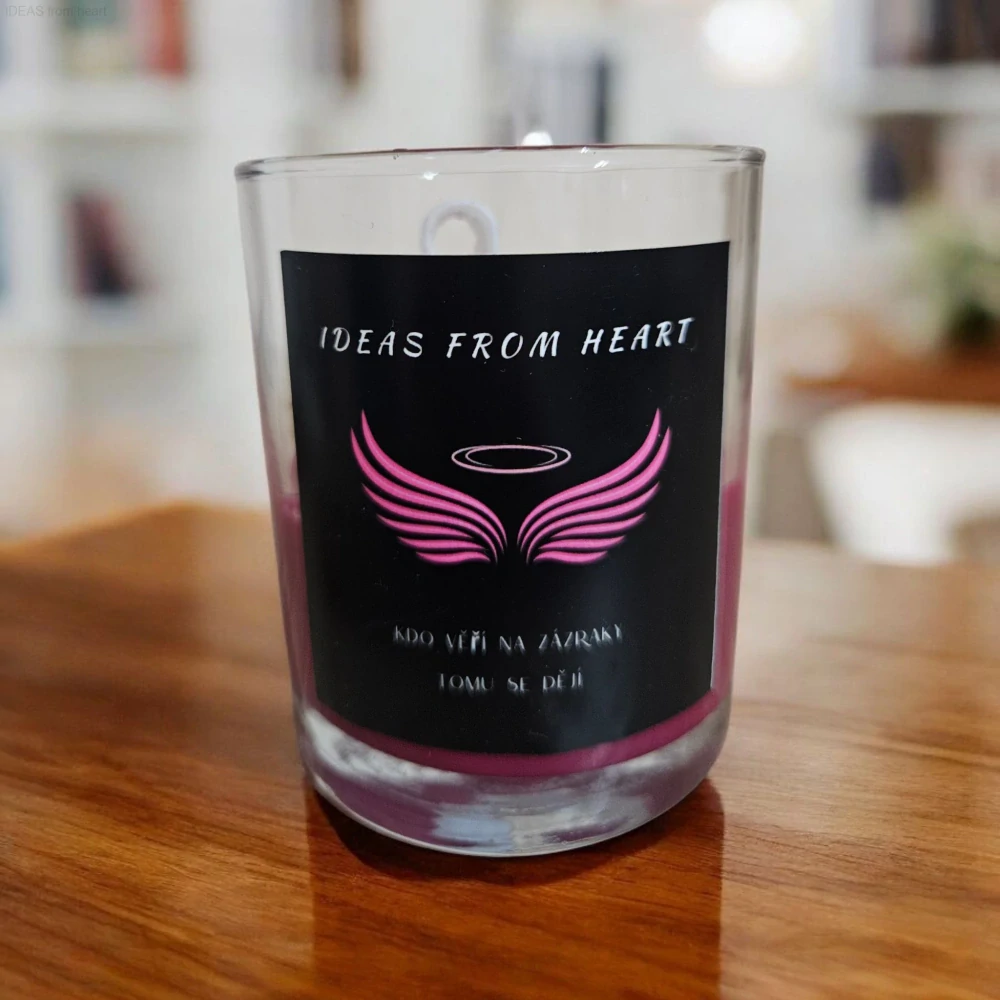  Vůně Vánoc – vonná svíčka s tajemstvím na dně