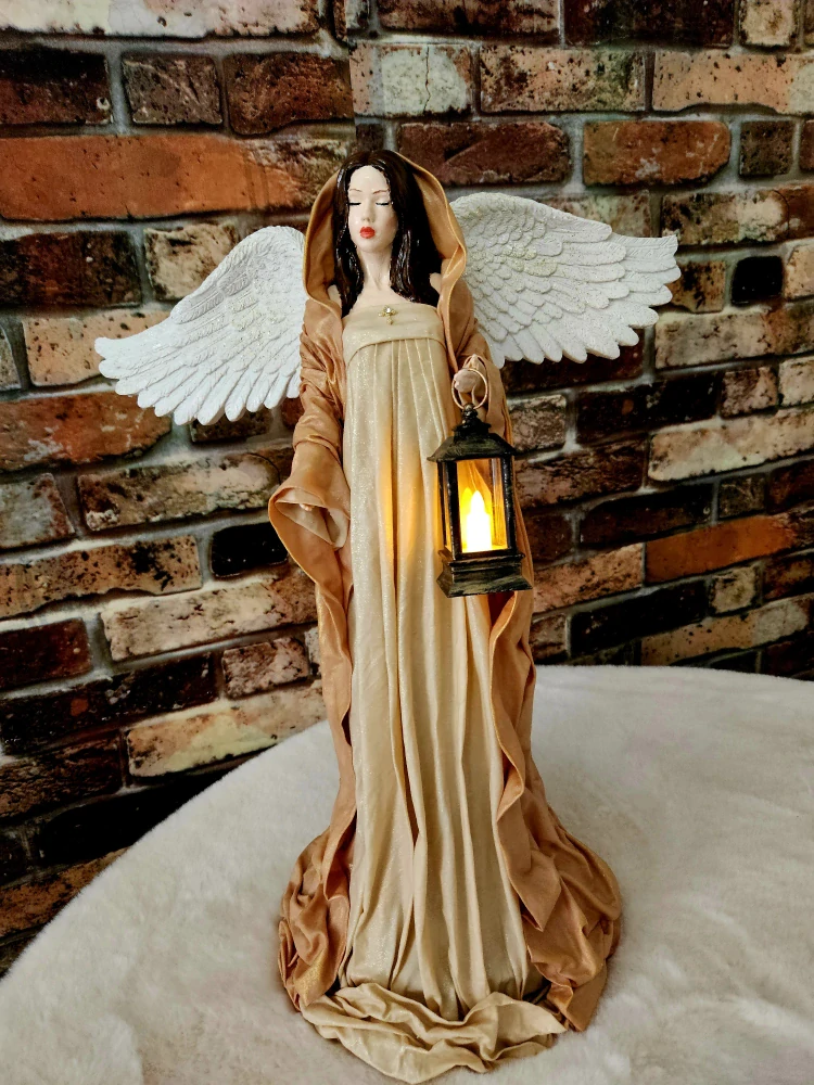 Andělka Sylva – Světlo podzimního lesa 50 cm – Powertex