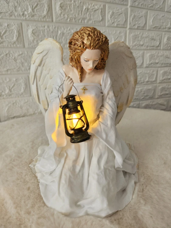 Andělka Liora 23 cm – anděl naděje - Powertex