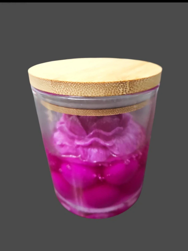 Ručně odlévaná sójová svíčka 200 ml – Arabian Rose Oud | Sójový a gelový vosk