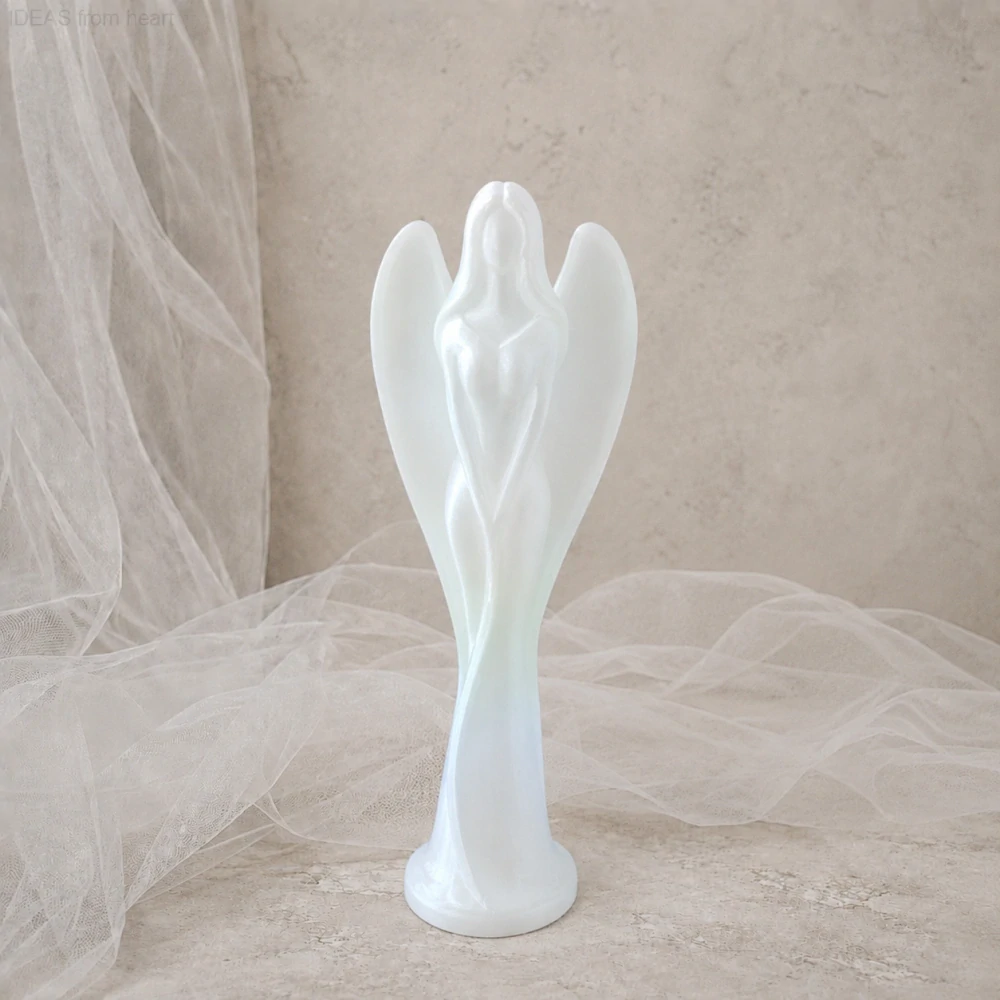 Fosforeskující anděl duhový – svítící ve tmě, 18 cm