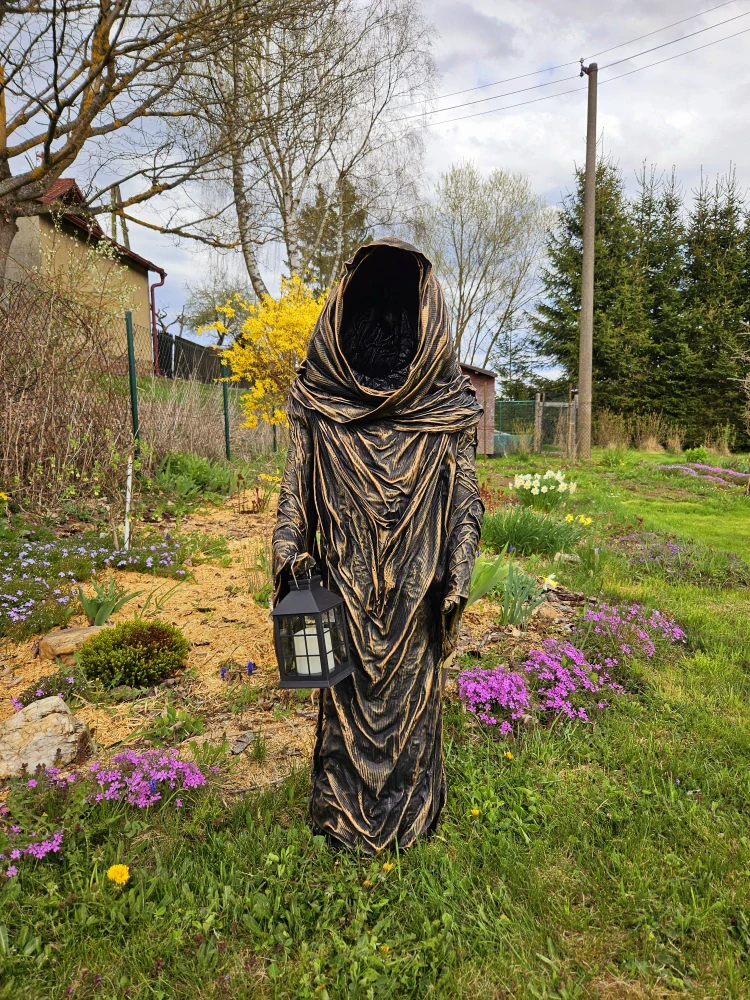 DUCH 120cm  - Halloween - zahradní socha - Powertex