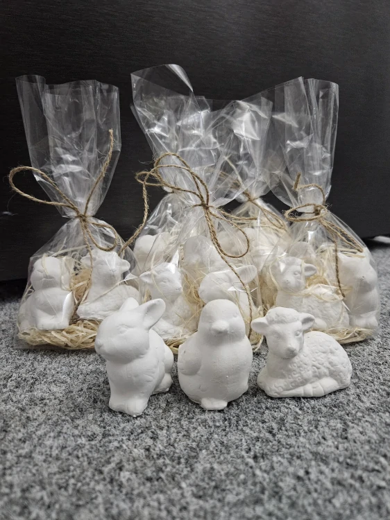 Velikonoční balíček - Sádrový odlitek 