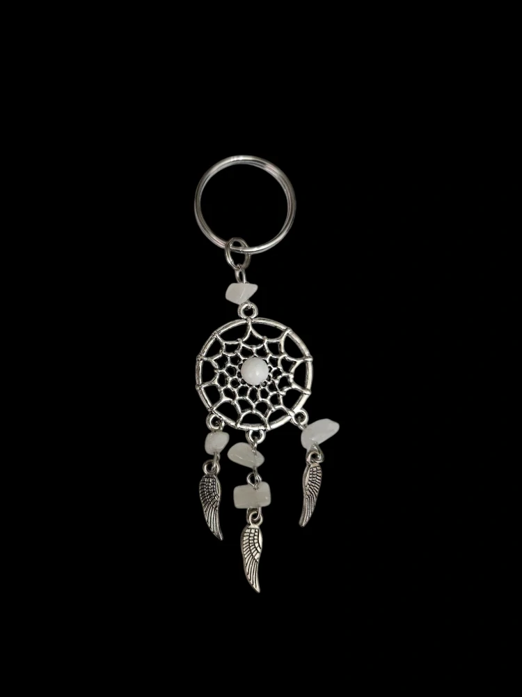 Klíčenka - Přívěšek na klíče - lapač snů s Křišťálem