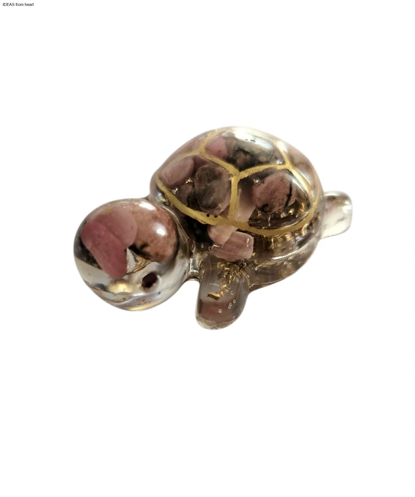 Orgonitová želvička s Rodonitem