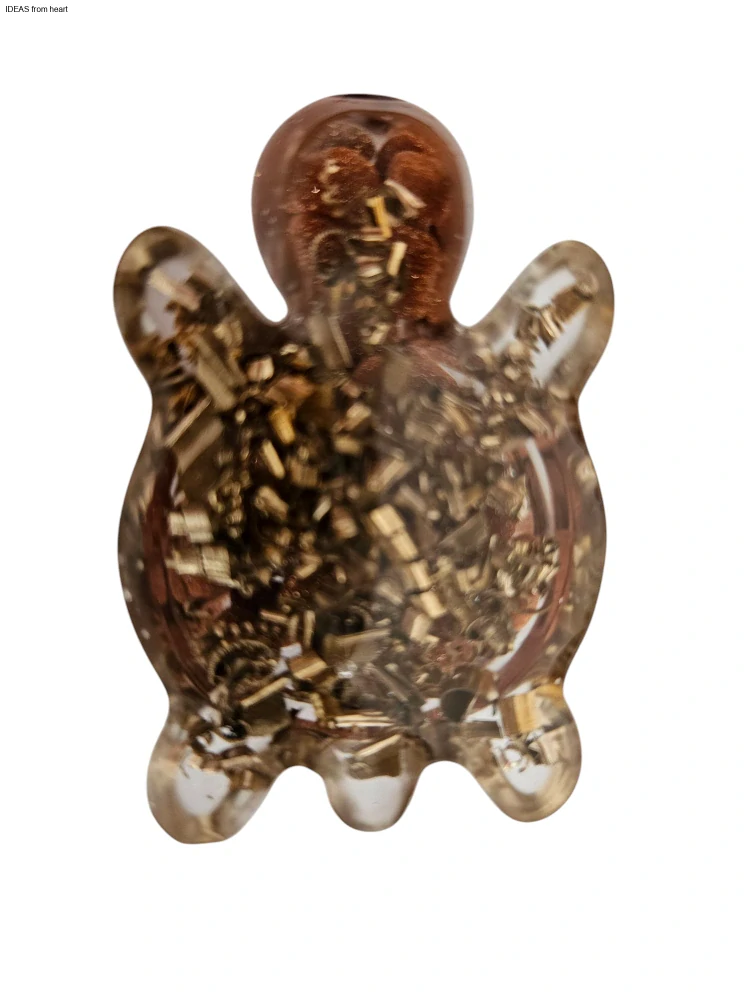 Orgonitová želvička s Avanturínem zlatým