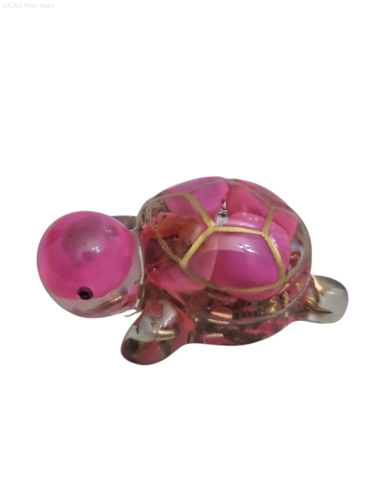 Orgonitová želvička s Achátem růžovým