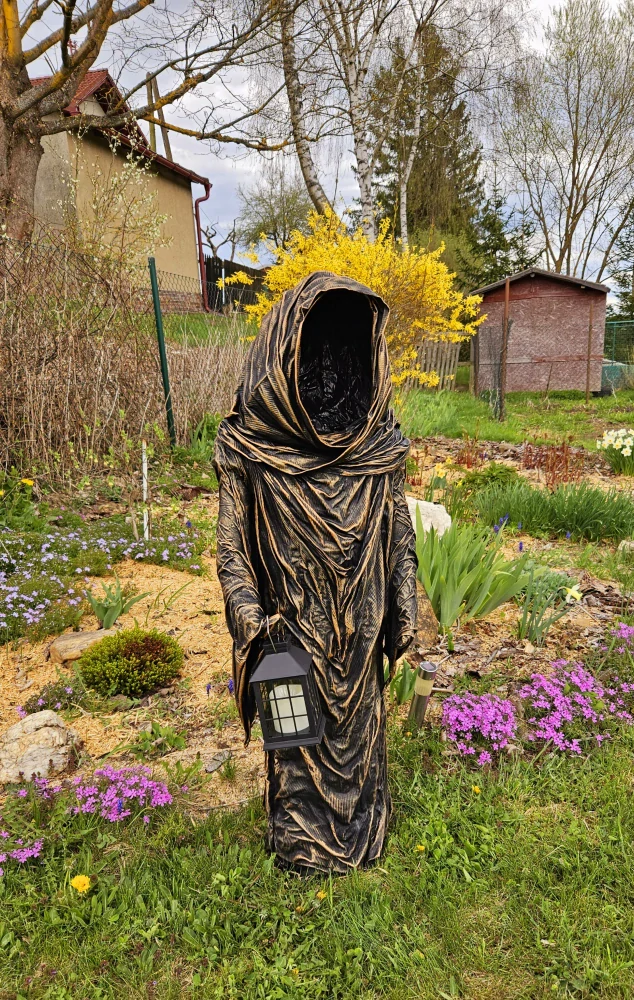 DUCH 120cm  - Halloween - zahradní socha - Powertex