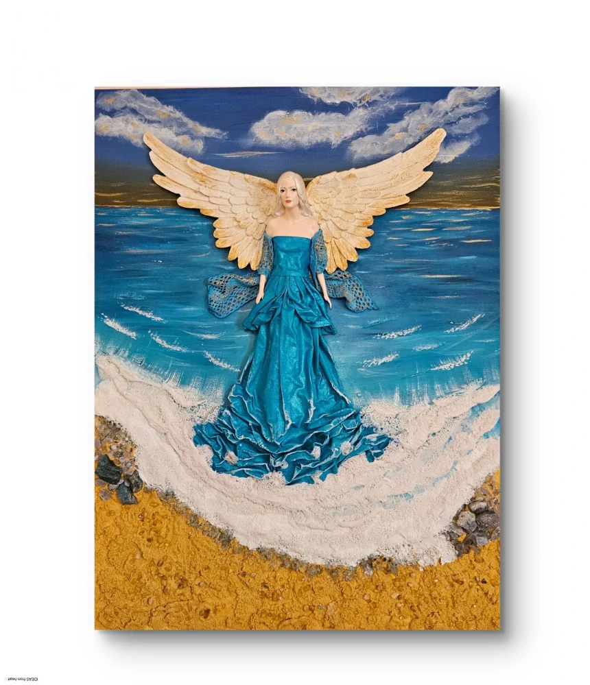 3D obraz s Andělem - ROZBŘESK  