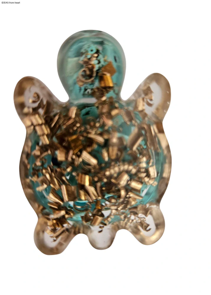 Orgonitová želvička s Tyrkenitem