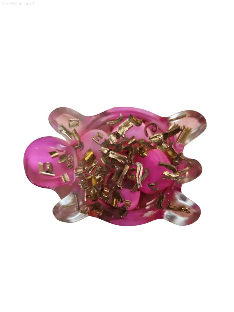 Orgonitová želvička s Achátem růžovým