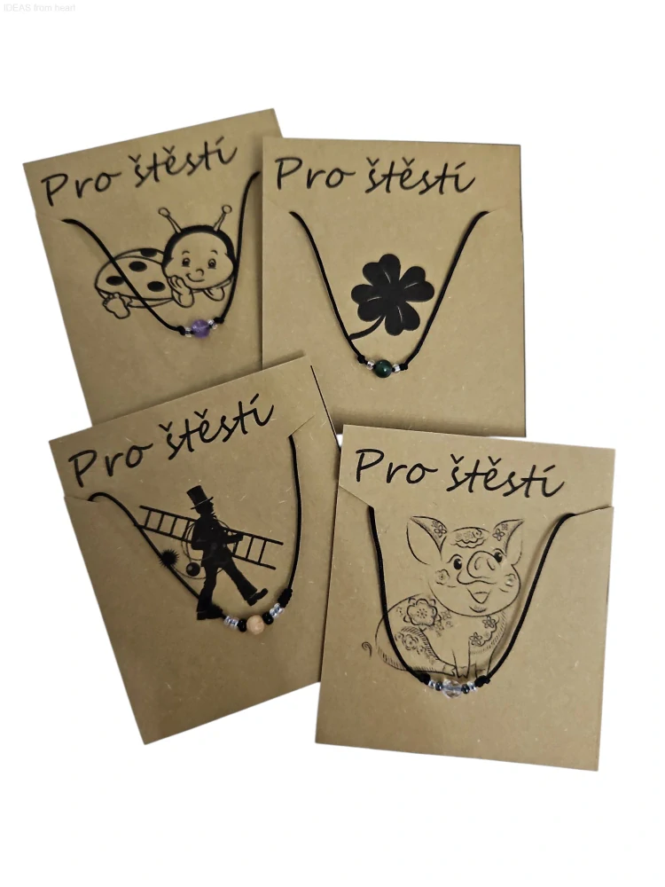 Minimalistický náramek s minerálem – pro štěstí