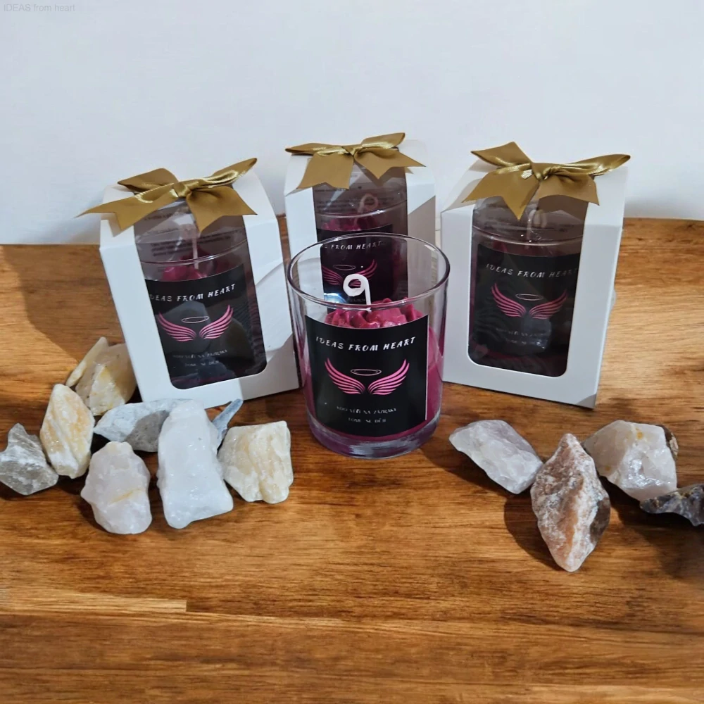  Vůně Vánoc – vonná svíčka s tajemstvím na dně