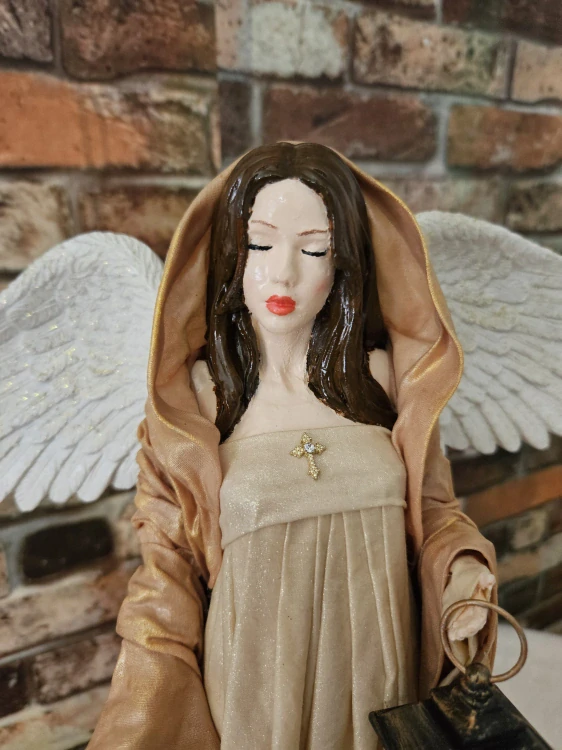 Andělka Sylva – Světlo podzimního lesa 50 cm – Powertex