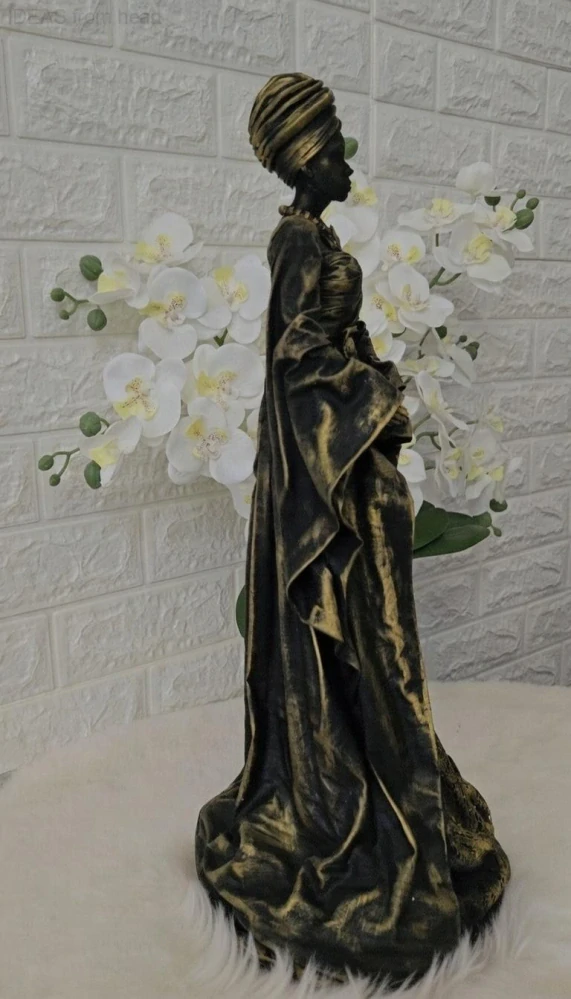 Africká žena 50 cm – archetyp síly a důstojnosti - Powertex