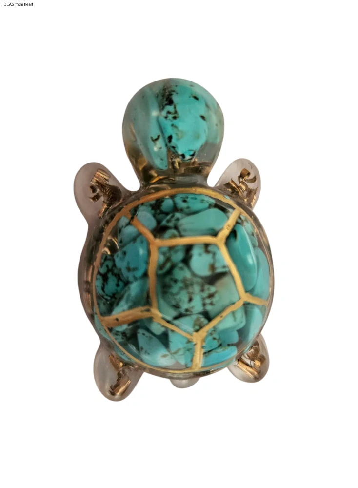 Orgonitová želvička s Tyrkenitem