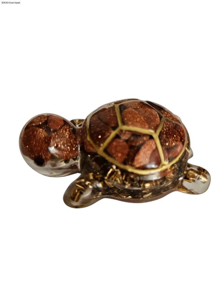 Orgonitová želvička s Avanturínem zlatým