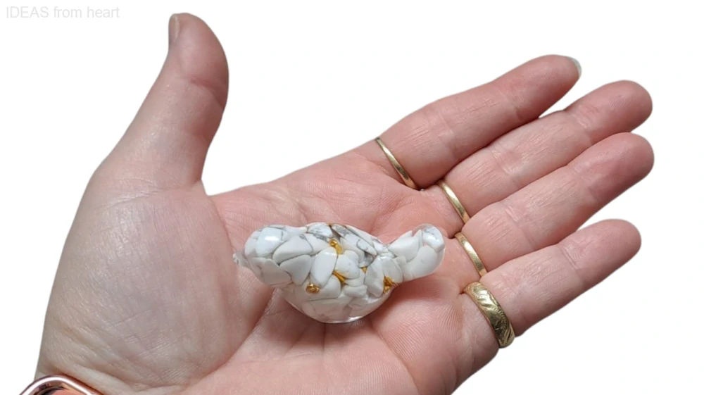  Orgonitový ptáček „Strážce klidu a sebelásky“ – s magnezitem