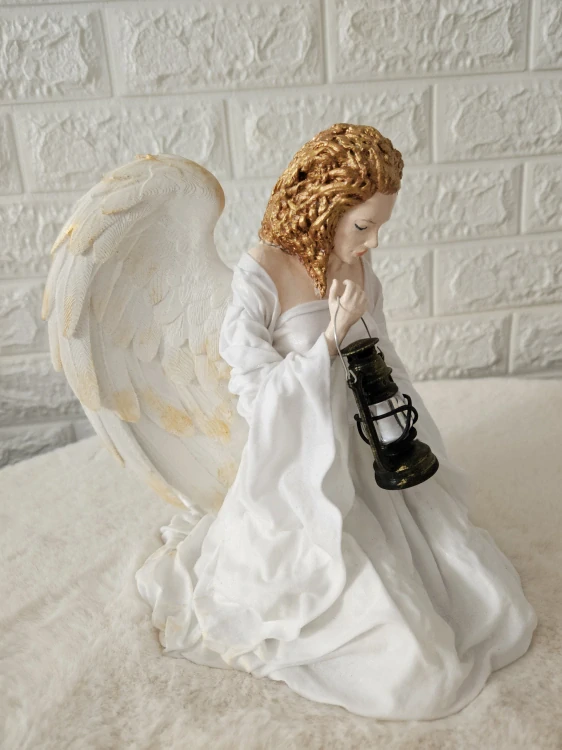 Andělka Liora 23 cm – anděl naděje - Powertex