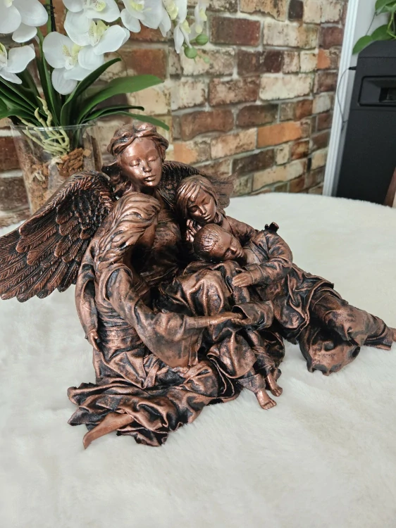 Sousoší Mateřská láska cca 25 cm - Powertex