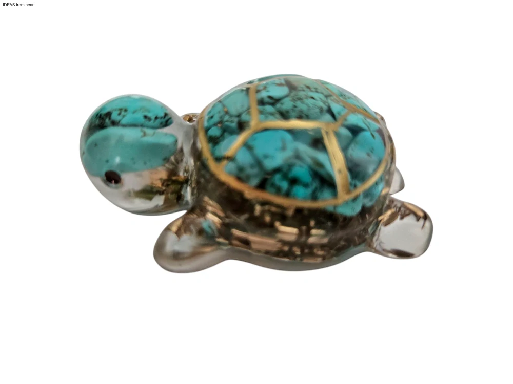 Orgonitová želvička s Tyrkenitem