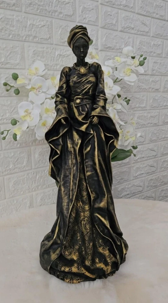 Africká žena 50 cm – archetyp síly a důstojnosti - Powertex