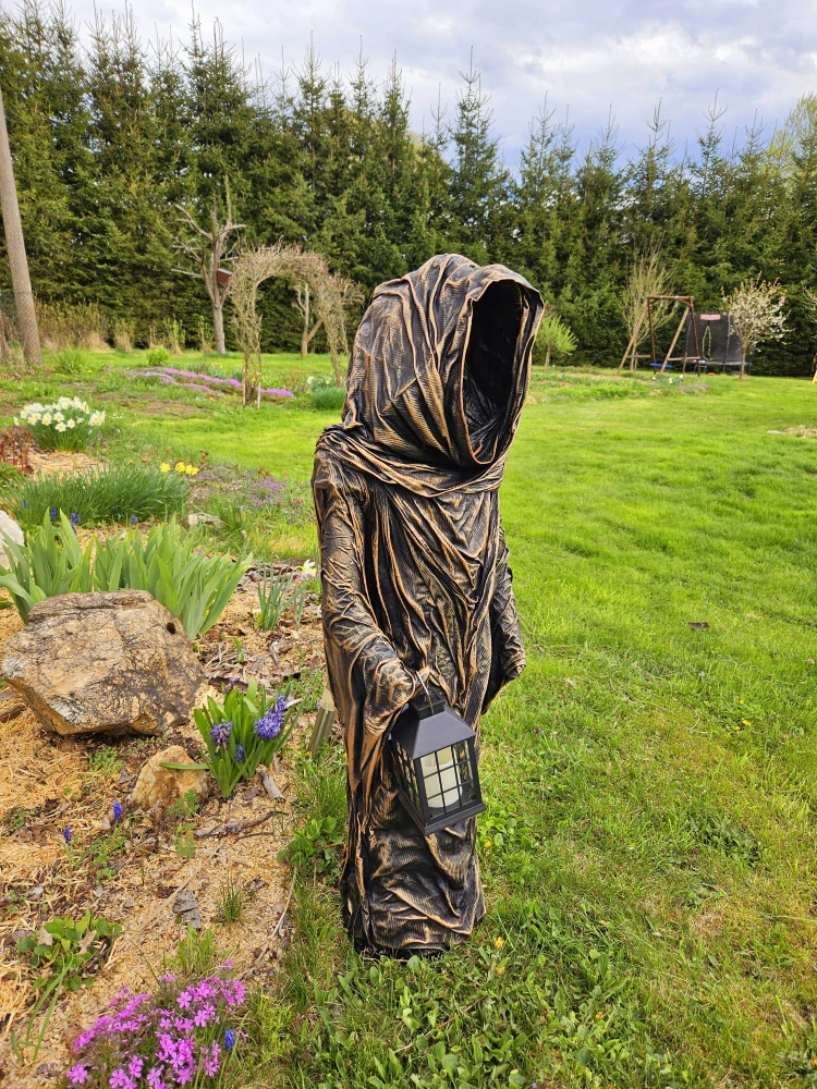 DUCH 120cm  - Halloween - zahradní socha - Powertex