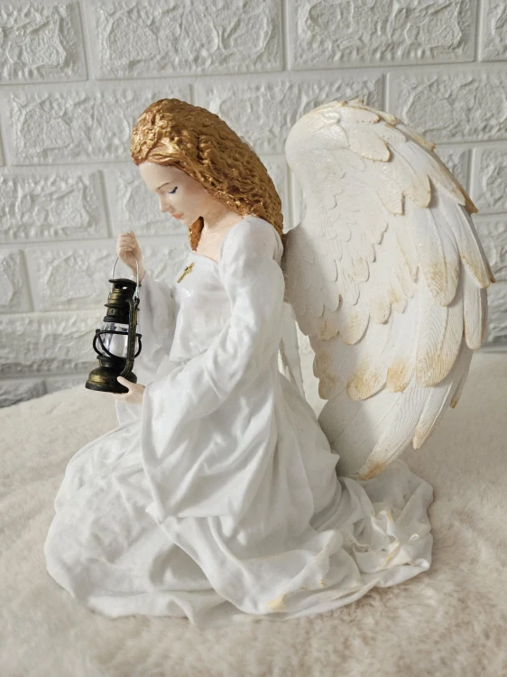 Andělka Liora 23 cm – anděl naděje - Powertex