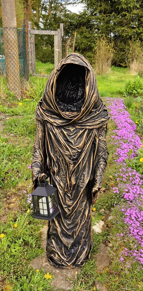 DUCH 120cm  - Halloween - zahradní socha - Powertex