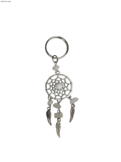 Klíčenka - Přívěšek na klíče - lapač snů s Křišťálem