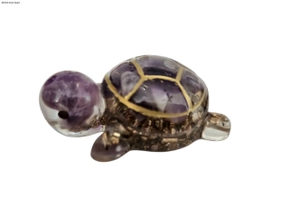 Orgonitová želvička s Ametystem