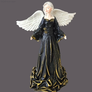 Andělka Evangeline - andělka klidu a síly cca 49 cm - Powertex