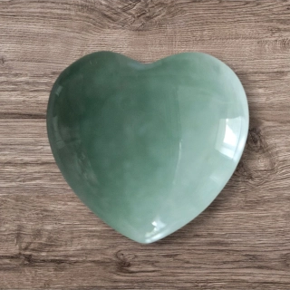 Srdce Avanturin 30x30 mm v praktickém pytlíčku 