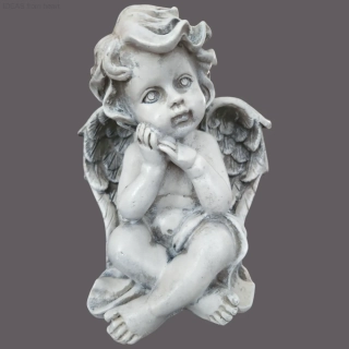 Sedící anděl - polyston