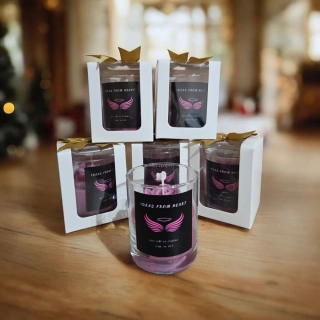 Vůně sakury – vonná svíčka s tajemstvím na dně