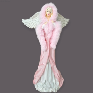 Andělka Jasmína 50 cm- Symbol něhy, ochrany a ženské síly - Powertex