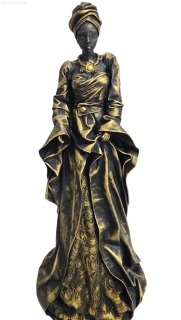 Africká žena 50 cm – archetyp síly a důstojnosti - Powertex