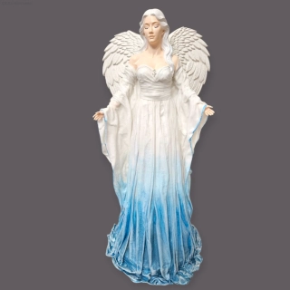 Andělka Marina  50 cm – anděl vody a ochrany - Powertex