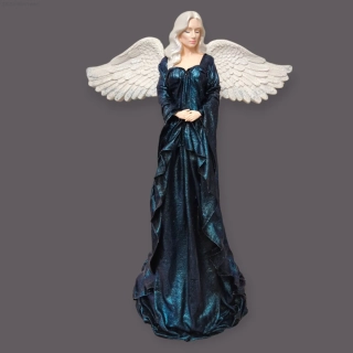 Andělka Aurelie 50 cm – ručně vyráběná andělská dekorace - Powertex
