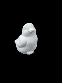 Velikonoční ptáček - kuřátko - Sádrový odlitek 